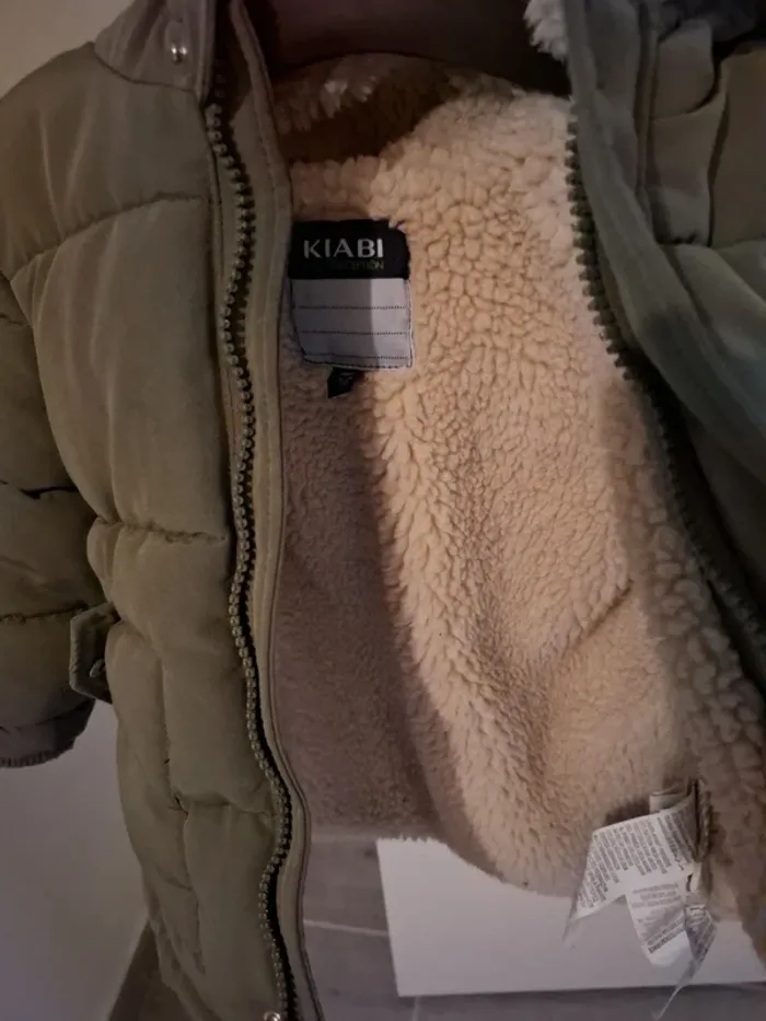 Doudoune molletonné pour l’hiver taille 18 mois - photo numéro 2
