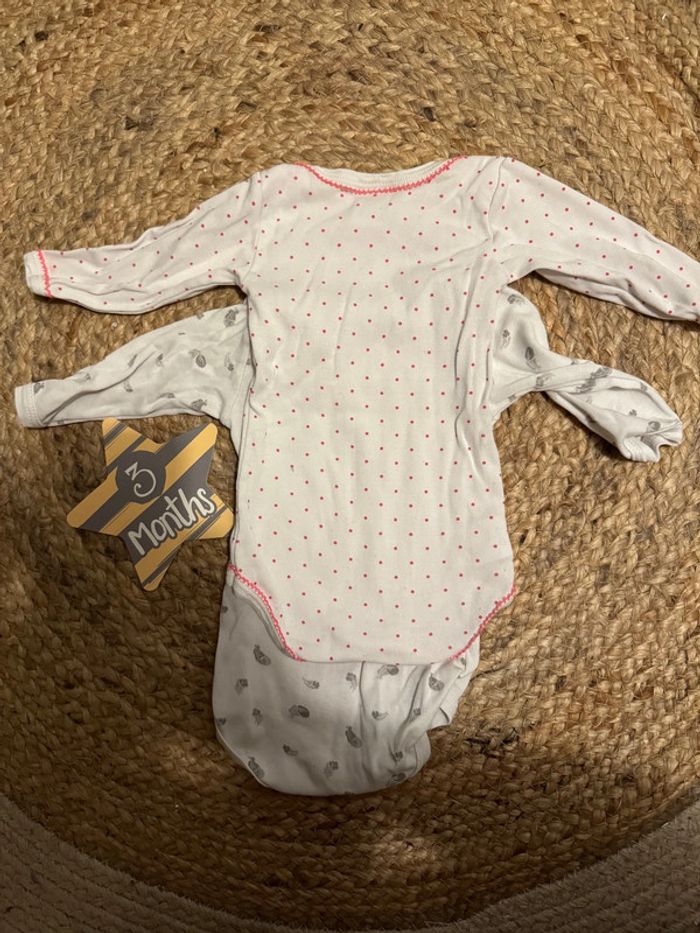 🌸 Lots de 2 bodies ML 🌸 - photo numéro 2