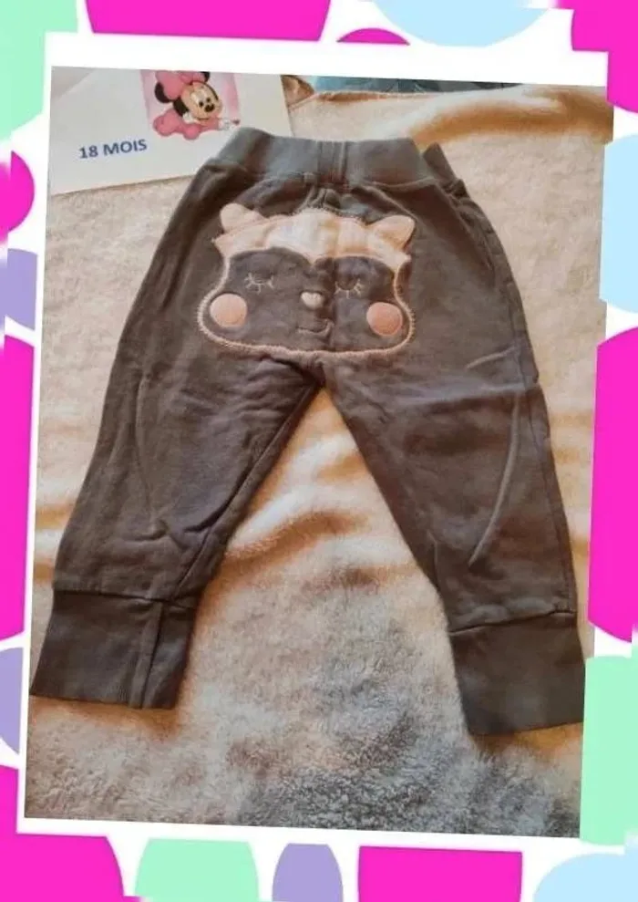 Lot 2 pantalons 18 mois - photo numéro 8