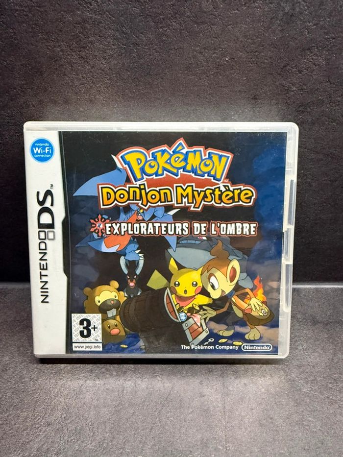 Jeu Nintendo ds Pokémon donjon mystère explorateur de l’ombre