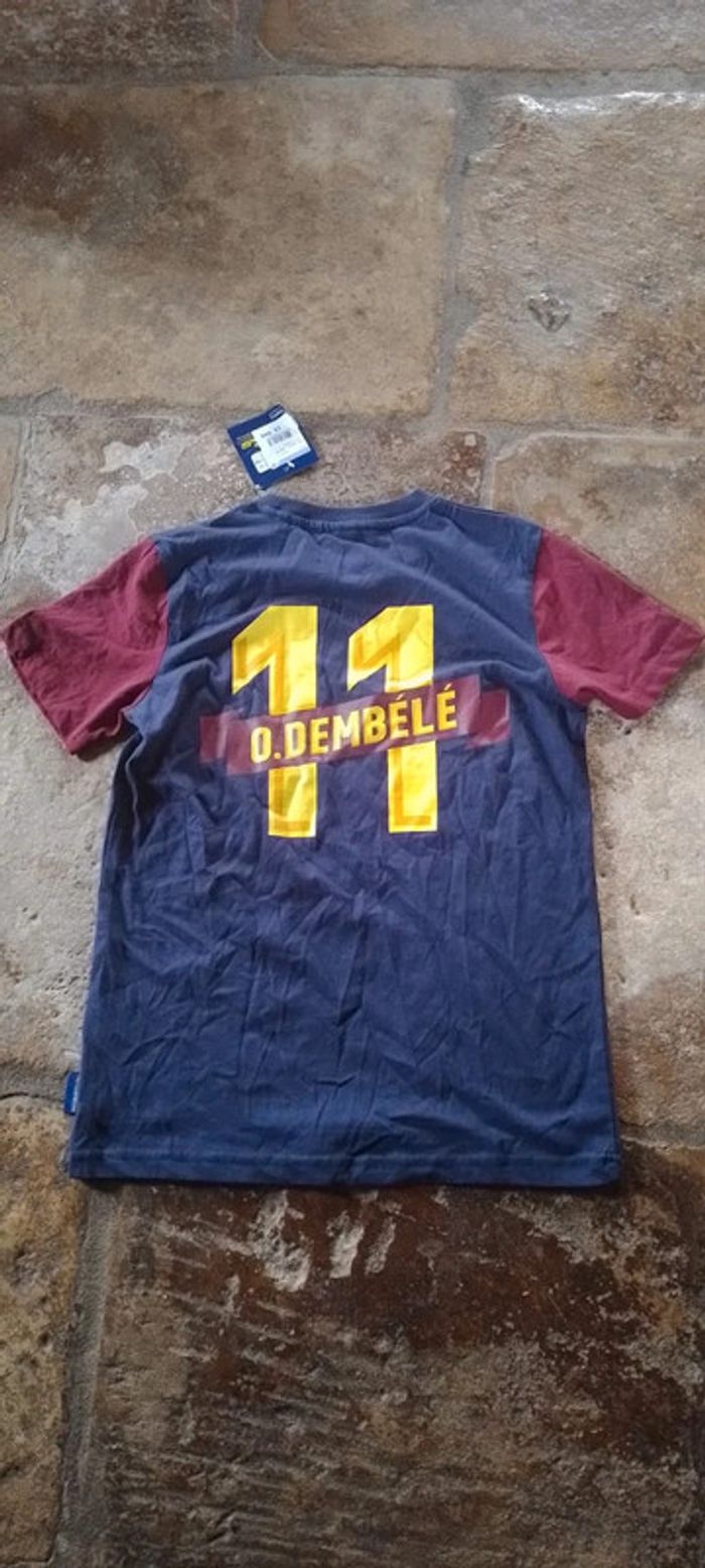 T-shirt Barça 11  Dembelé 12 ans - photo numéro 3