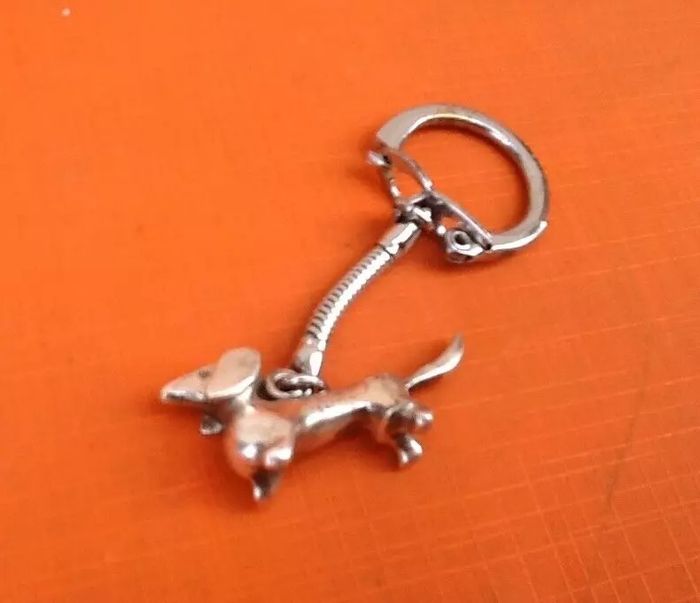 Porte-clés Chien Teckel - photo numéro 2