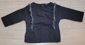 Tee-shirt Manche longue kiabi gris
