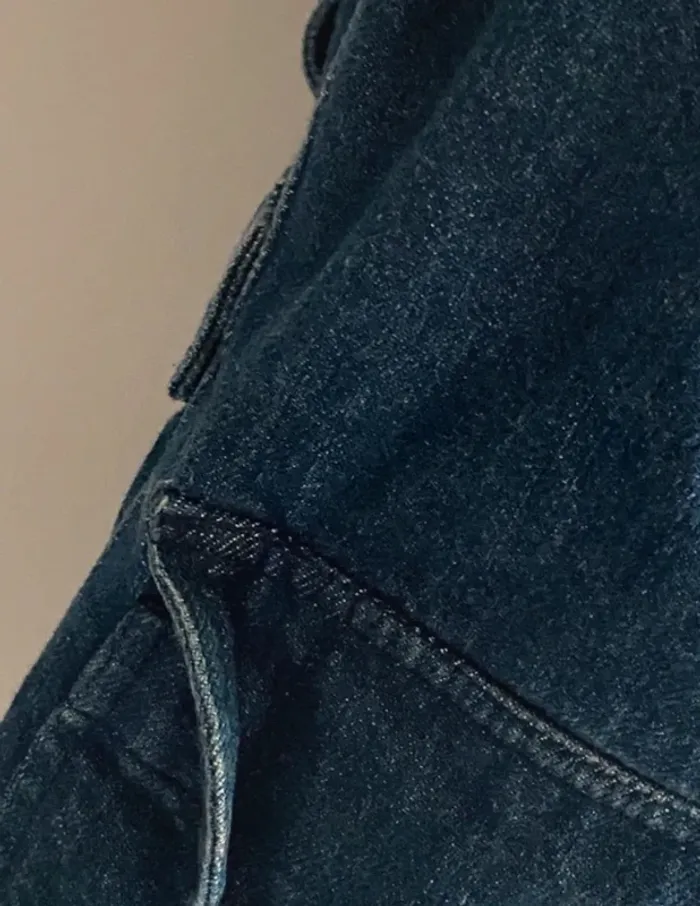 Veste en jeans longue homme - photo numéro 3