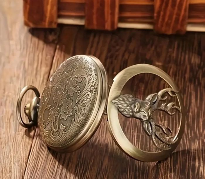 Montre de poche  tête de sert - photo numéro 3