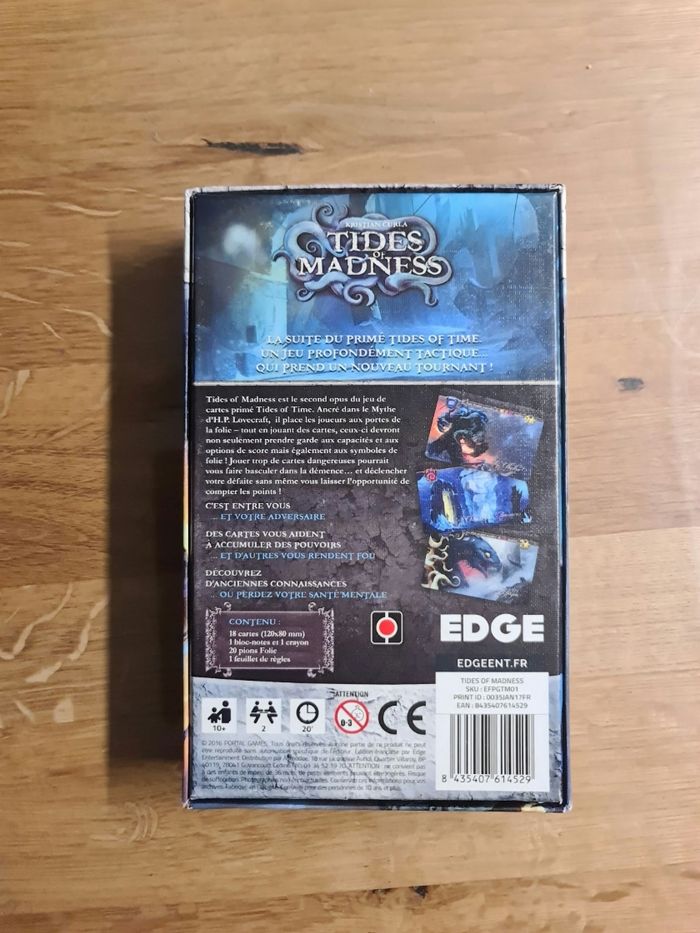 Jeu de cartes Tides Of Madness des éditions Edge, - photo numéro 3