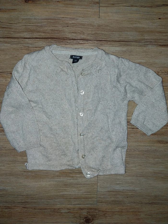 Gilet fille 12 mois