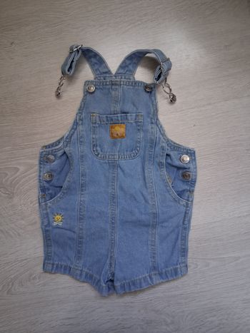Salopette short 