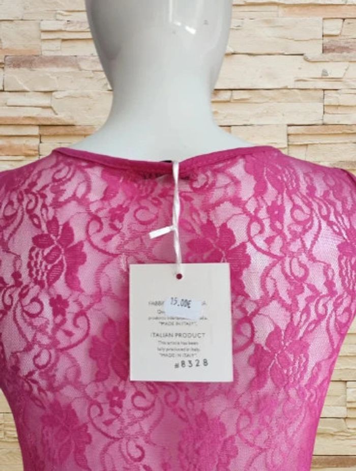 Haut Débardeur Top rose - photo numéro 6