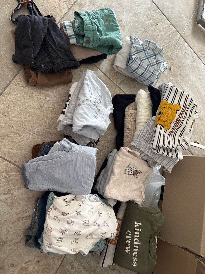 Lot vêtements garçon 6 mois