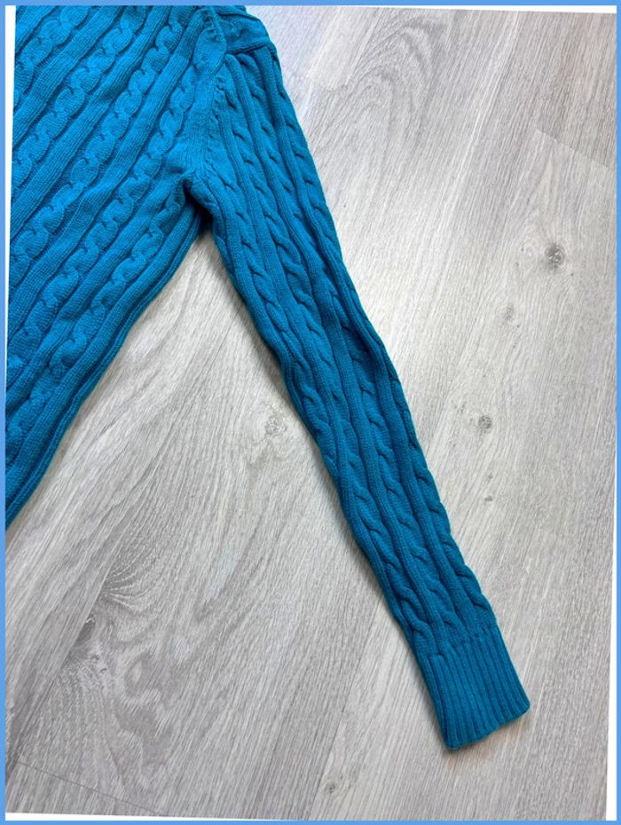 Pull col roulé Femme avec Torsade L.L. Bean Turquoise Taille XS - photo numéro 13