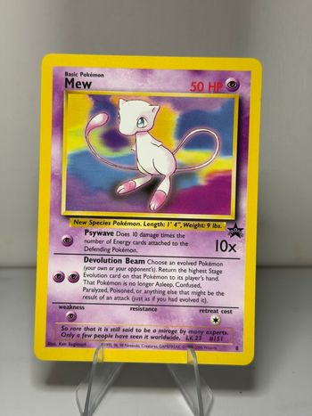 Carte Promo Pokémon  Mew Wizards EN NM