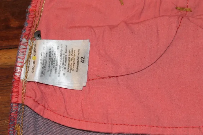 Jupe courte – Jeans Bleu clair – Cache/Cache - 42 - photo numéro 5