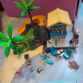 Playmobil 6979 ile aux vacanciers complet