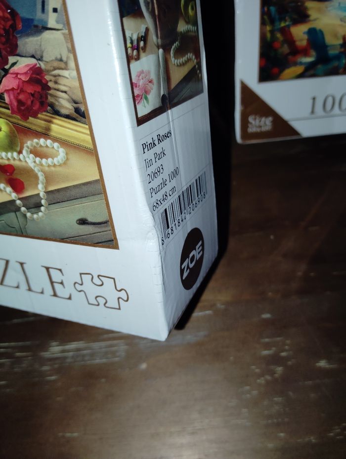 Lot de deux puzzles 1000 pièces Zoe - photo numéro 2