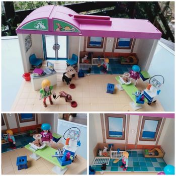 Playmobil 70146 city life, Clinique Vétérinaire 🐇 transportable