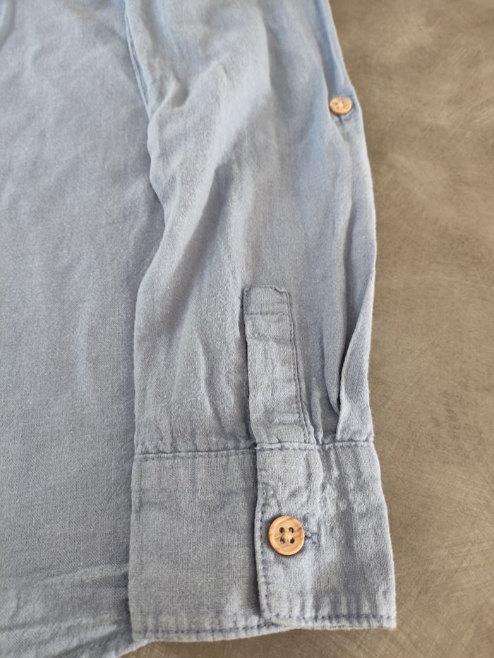 Chemise bleue Kiabi 12 ans
Chemise coton/lin, - photo numéro 9