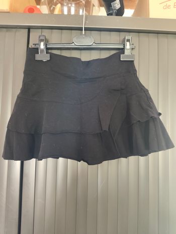 Jupe a volant noir 12 ans caprice de fille 