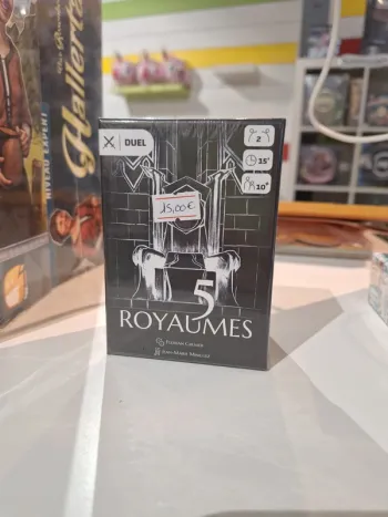 Jeu de société 5 Royaumes – Neuf sous blister – Soldes 6€ (au lieu de 15€)