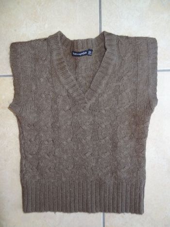 Pull sans manches Tout compte fait T 8ans