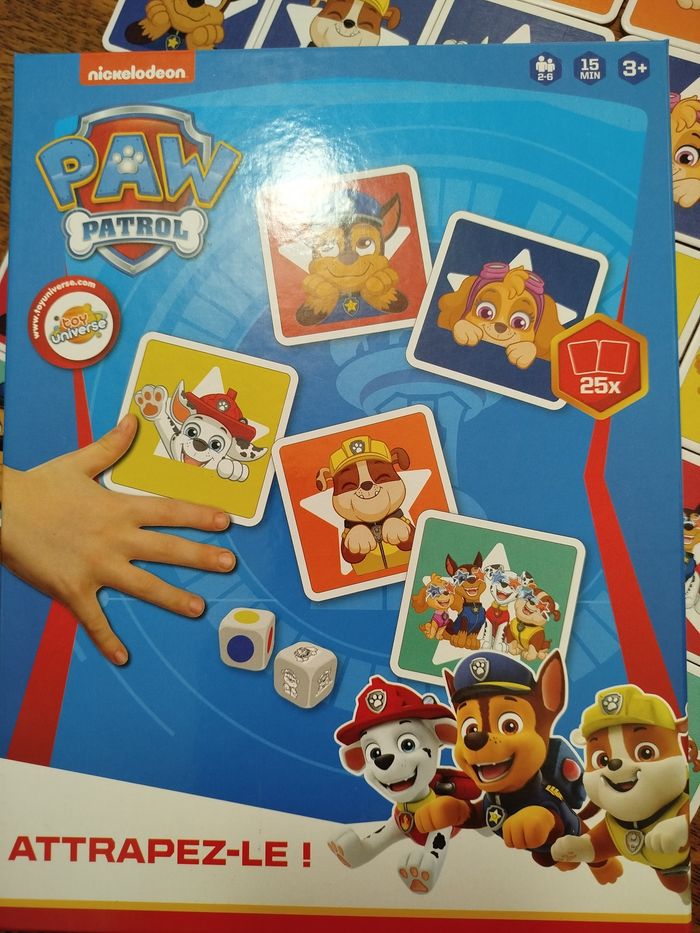 Jeu de société pat patrouille