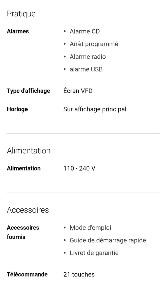 Chaine hifi philips - photo numéro 5
