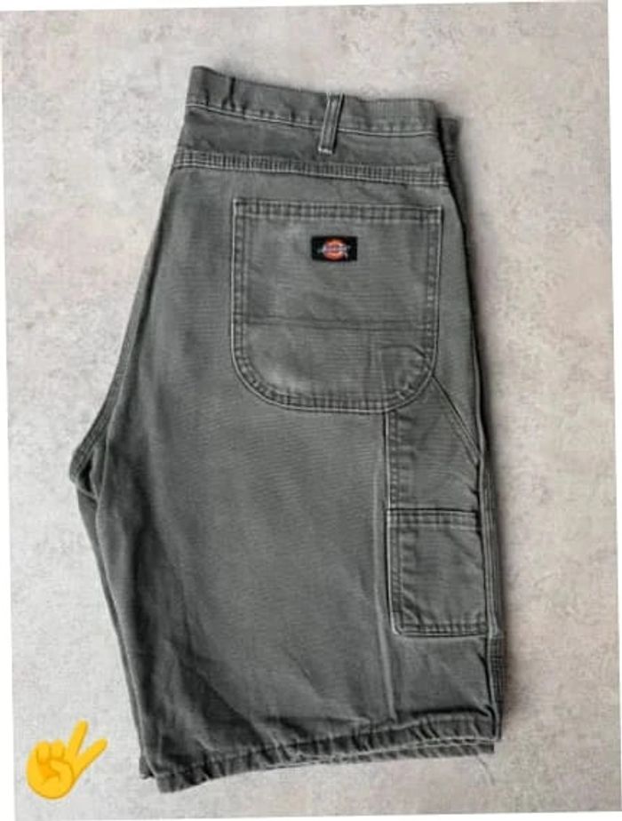 Short cargo coupe large Dickies Gris homme W36 FR46 US vintage workwear SHO152b