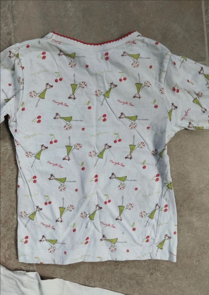 Lot 4 t-shirts manches longues fille 24 mois - photo numéro 11