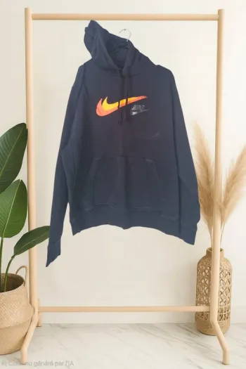 Sweat à capuche noir • Nike