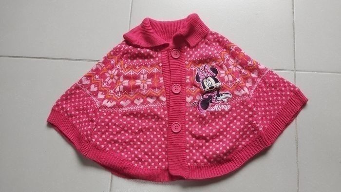 Poncho Minnie 2/4 ans