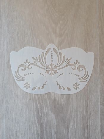 Masque pochoir enfant