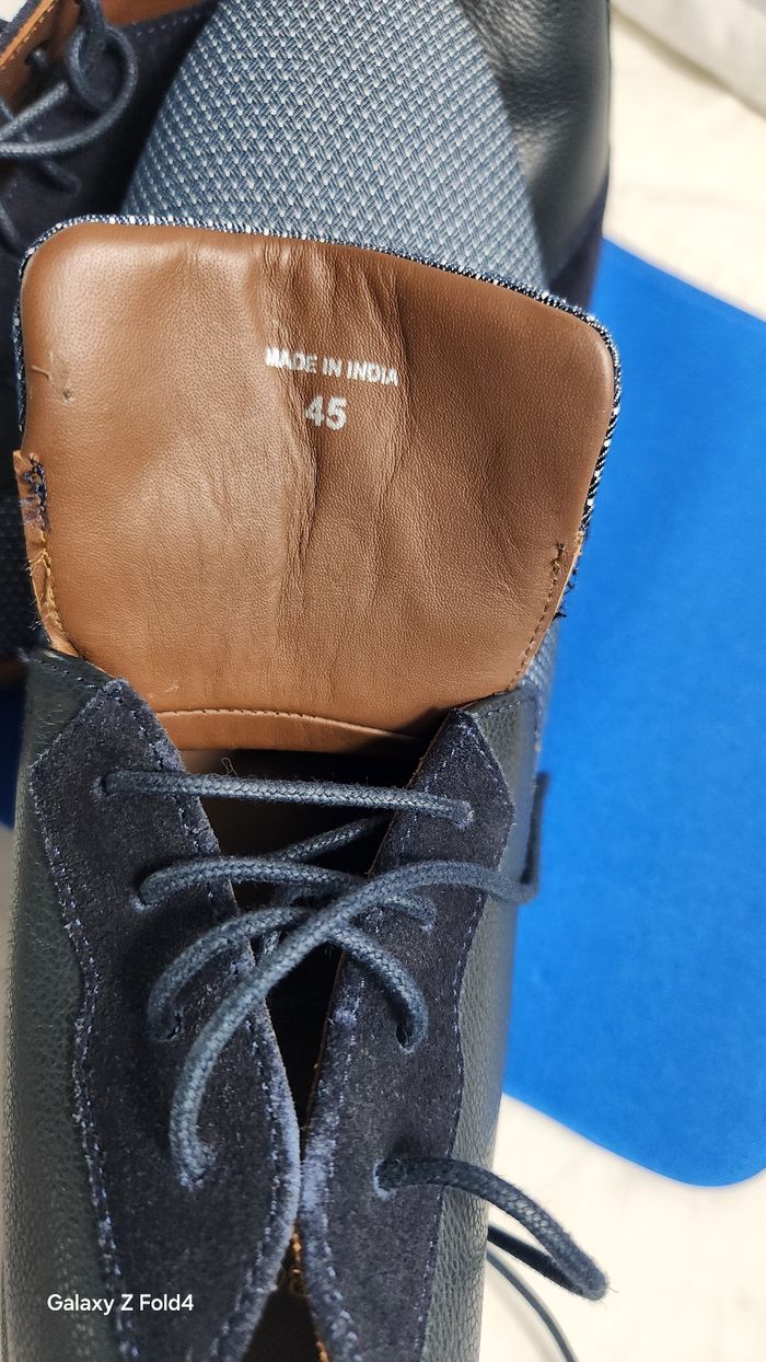 🌹pièce unique ! boots bocage renald bleu - pointure 45 - neuf - photo numéro 7