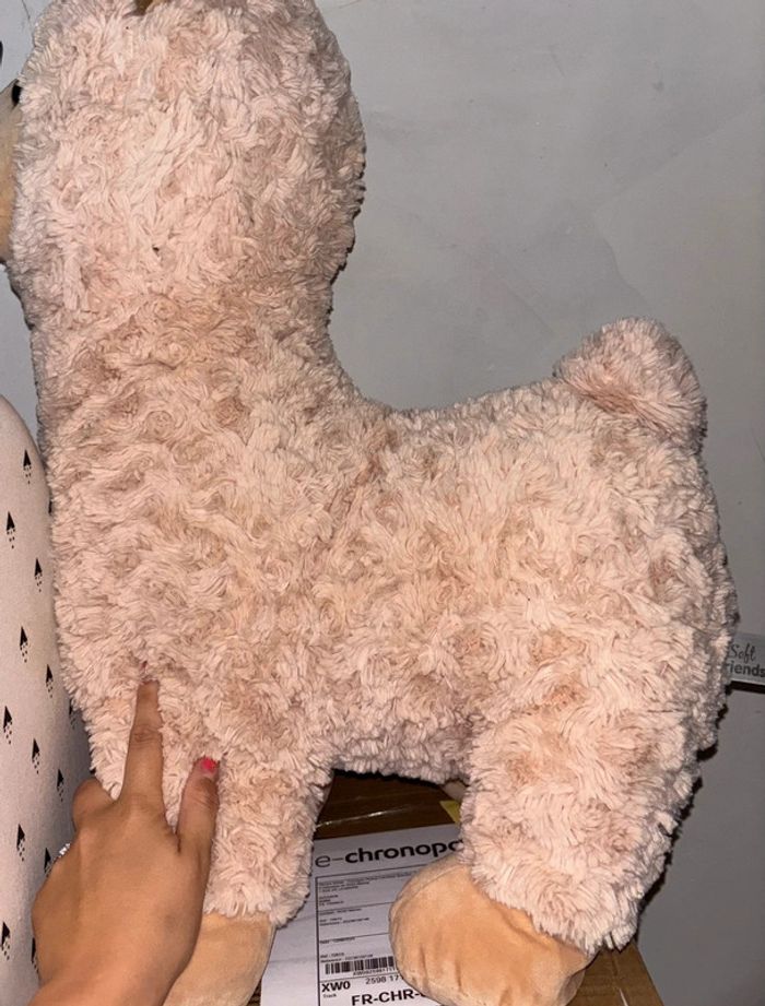 Grande peluche lama - photo numéro 3
