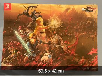 X1 Poster Zelda Hyrule Warriors Nintendo Switch  [occasion]
