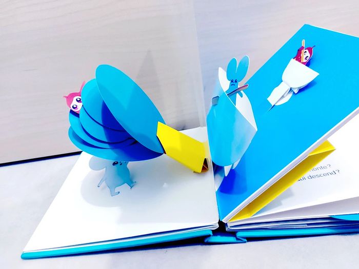 📚 Livre pup up : L'extraordinaire voyage de chouette et souris au pays des contraires - photo numéro 5