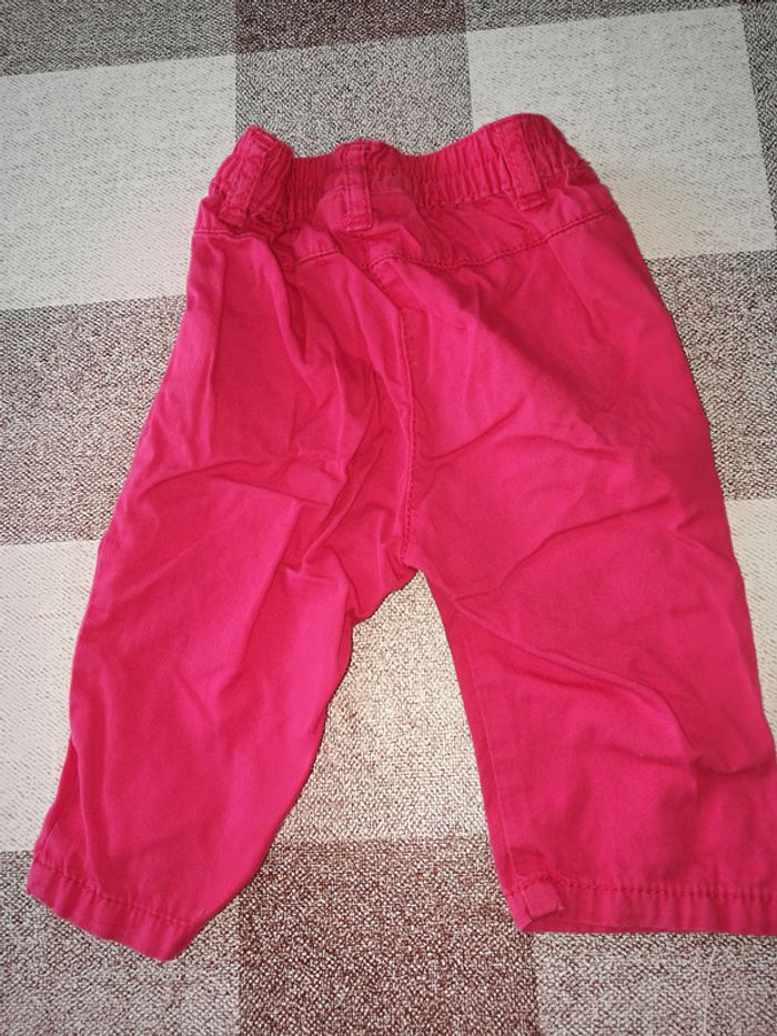 Pantalon Rose tissaia 6 mois - photo numéro 3