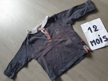 Maillot t-shirt polo 12mois garçon