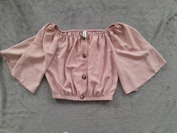 Top rose taille xs