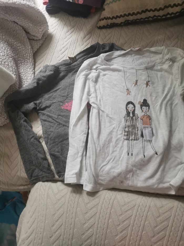 2 tee shirt tape à l'œil
