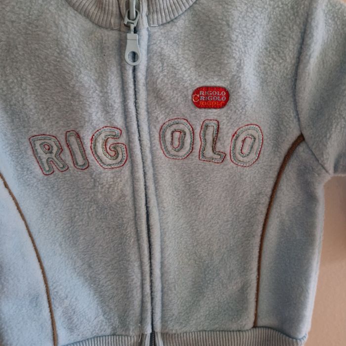 3 mois gilet bleu clair rigolo - photo numéro 2