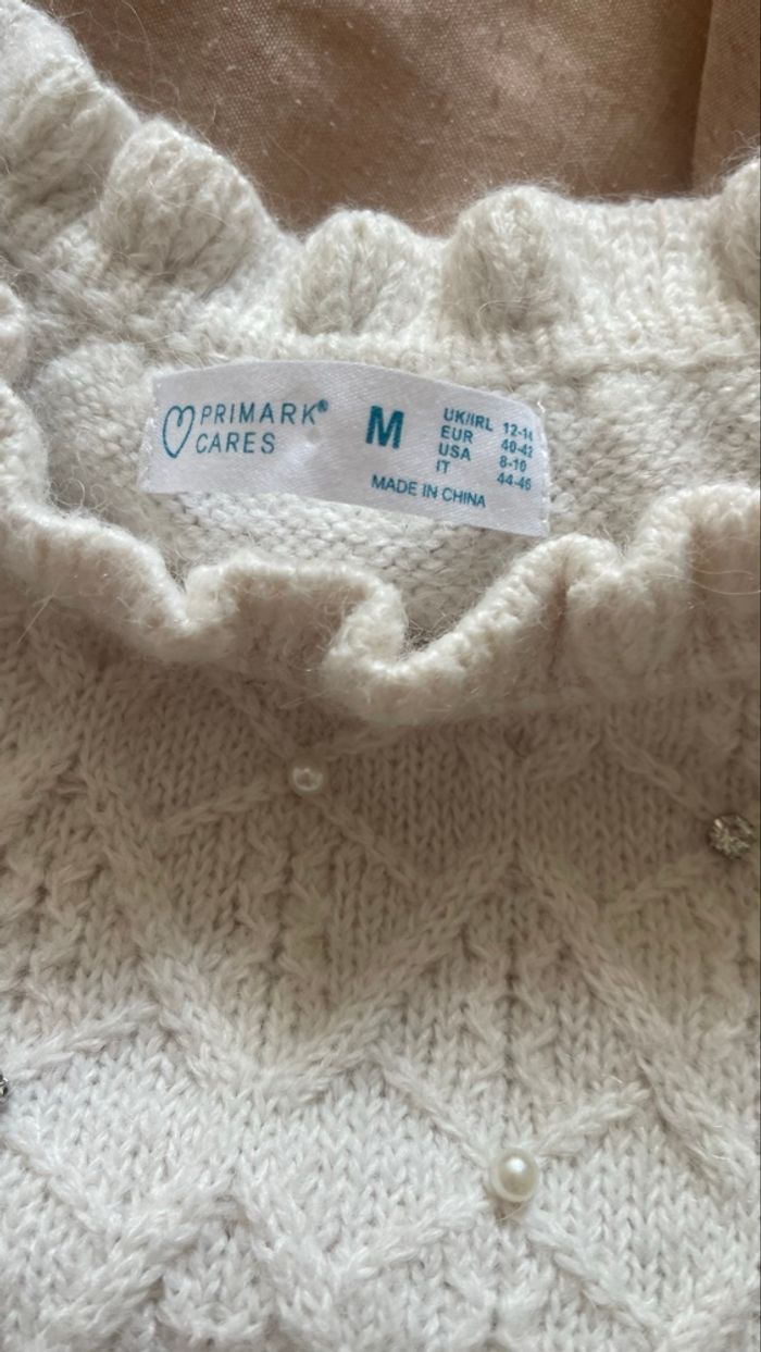 Pull blanc à Strass - photo numéro 4