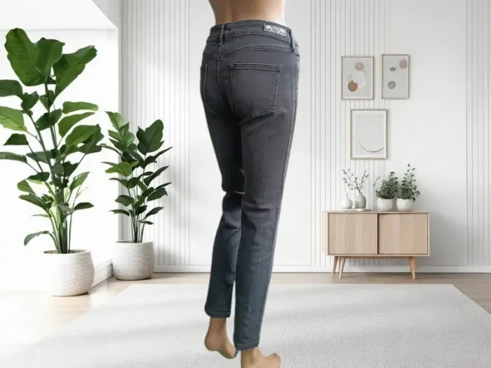 Jean Mango collection coupe slim ,taille mi-haute ,texture stretch - photo numéro 6