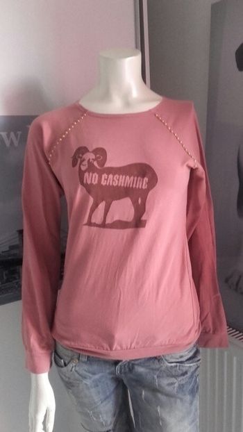 Top original rose et doré