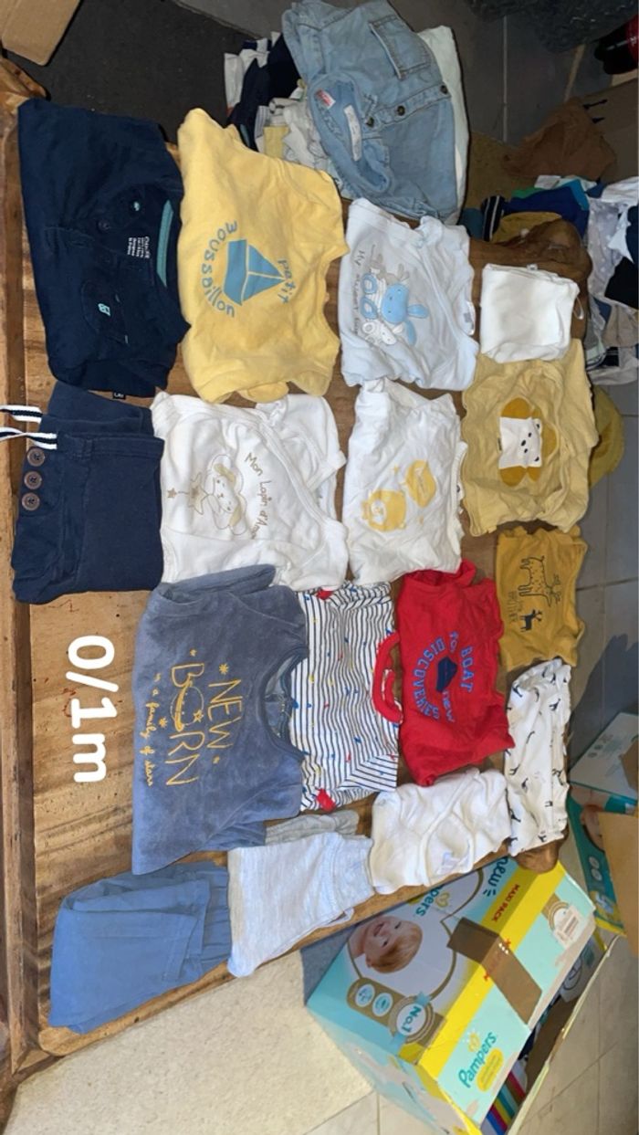 Vêtement bébé garçon 0/1m