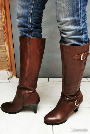 Bottes Fosco marron 39