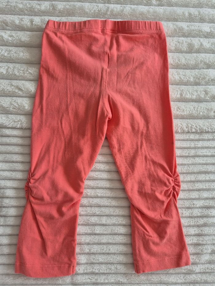 6 pantalons/joggings/leggings fille 18 mois - photo numéro 8