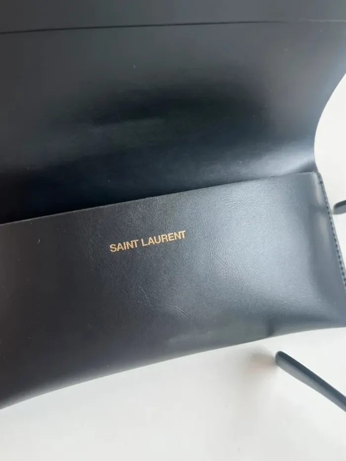 Saint Laurent Lunette Noir Loulou Made In Italy - photo numéro 5