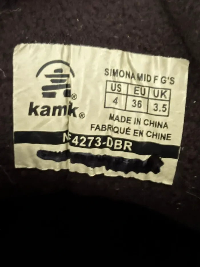 Après ski Bottes d'hiver Kamik femme marron 36 - photo numéro 7