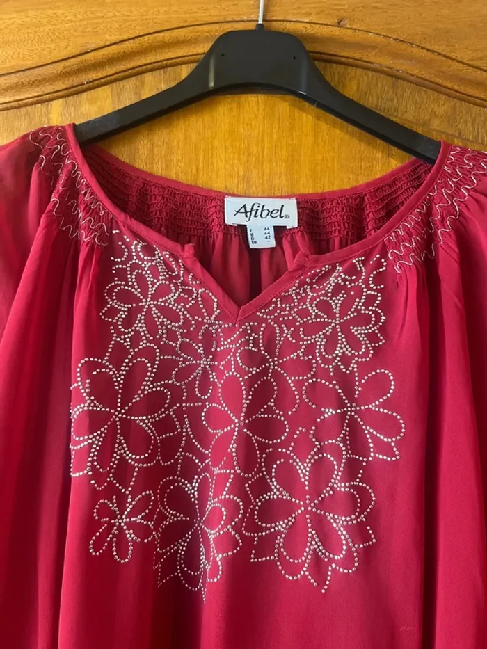 Blouse Afibel, taille 44 - photo numéro 2