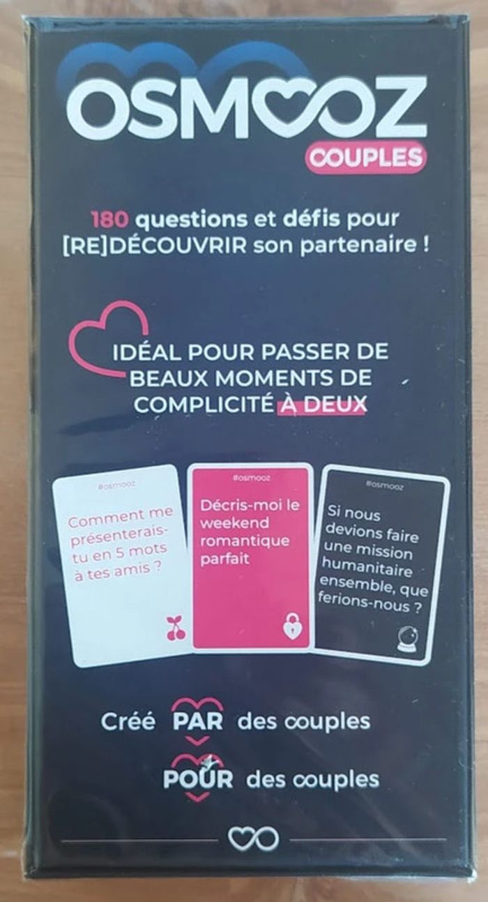 Osmooz - Couples - Jeu de société sous emballage - Prix Ferme - photo numéro 2